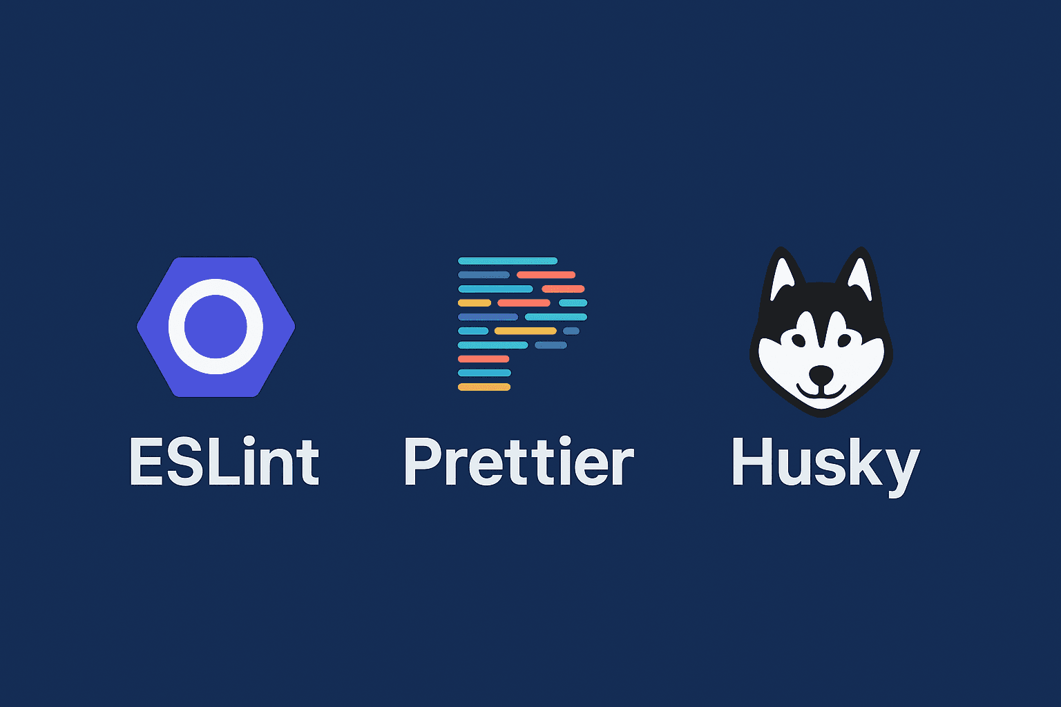 thumbnail for ESLint + Prettier + Husky로 안정화된 개발 환경 구축하기