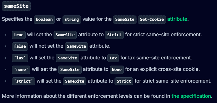 samesite